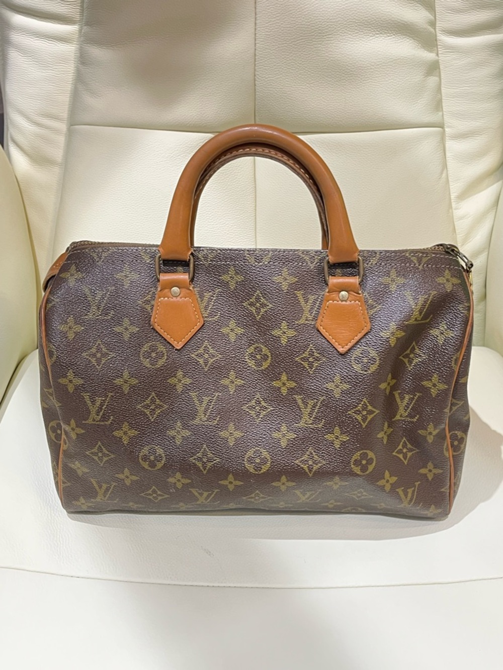 Louis Vuitton The French Company Classic Monogram Speedy 30 Handbag